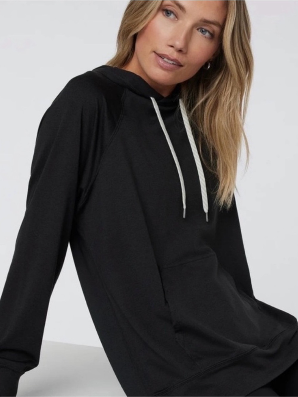 Vuori oversized black hoodie size S